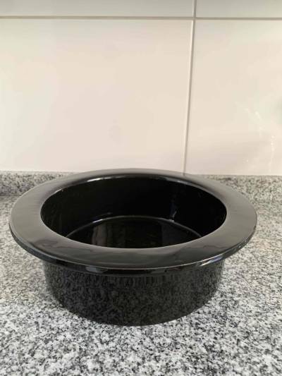 Bowl cerámica negro (Italia) - miniatura 1
