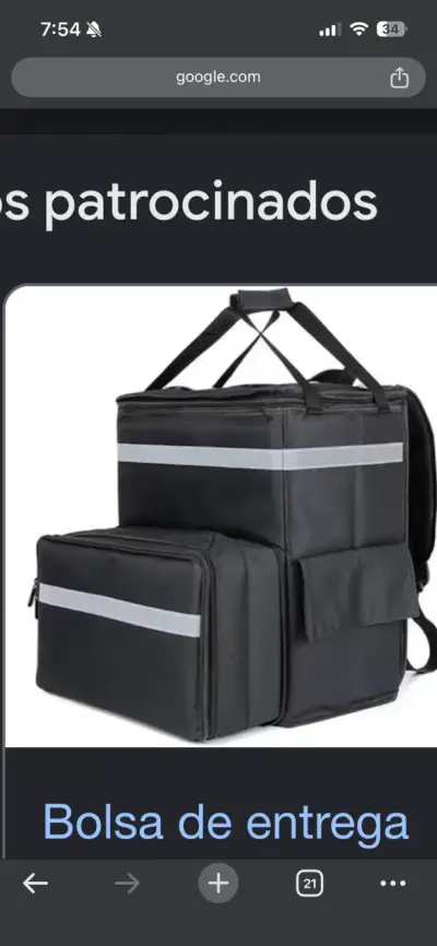 Mochila delivery y gorros - miniatura 1