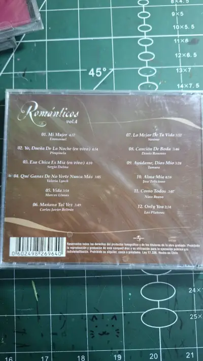 Cd's colección Romanticos vol. 4, 7 y 8 - miniatura 2