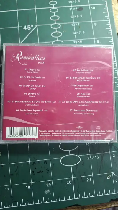Cd's colección Romanticos vol. 4, 7 y 8 - miniatura 3