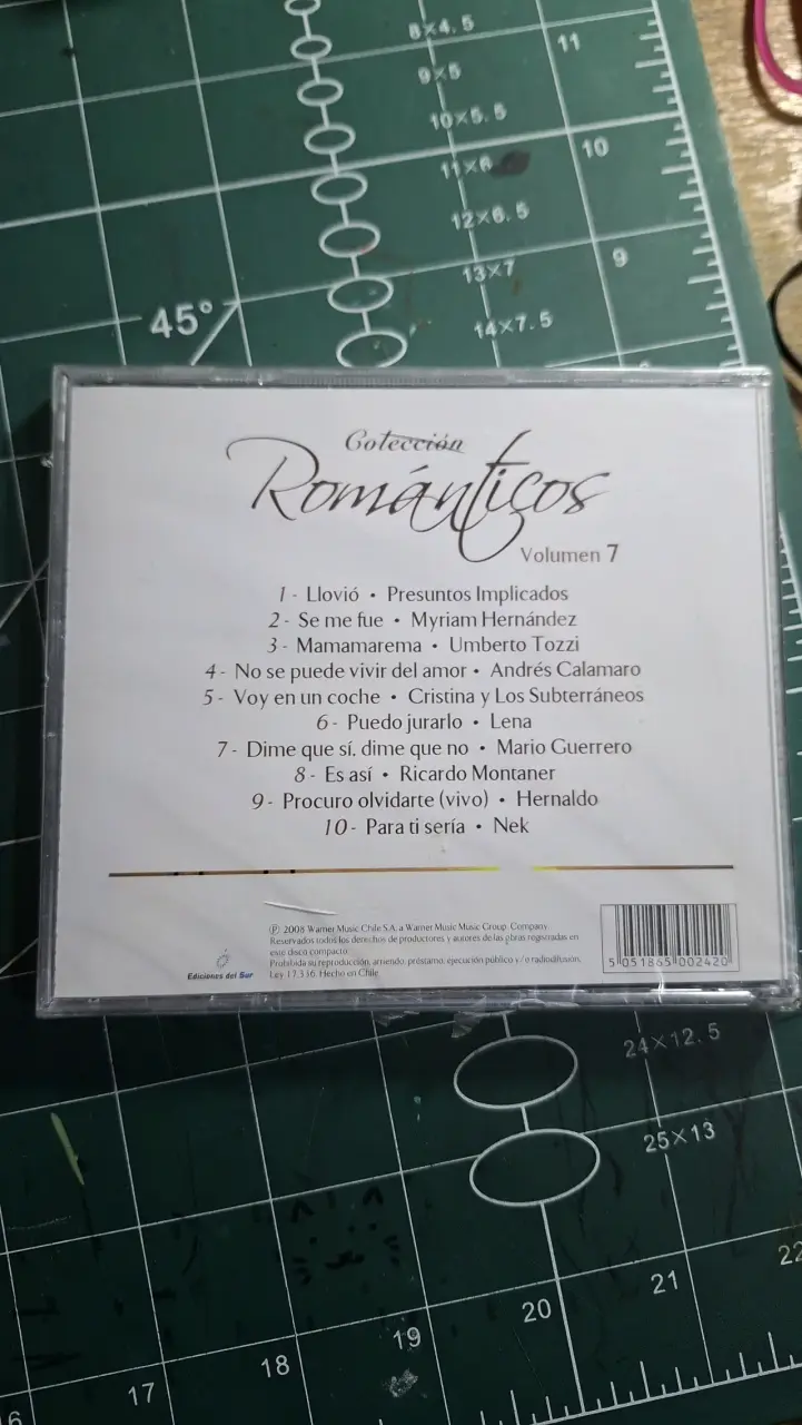 Cd's colección Romanticos vol. 4, 7 y 8 - 4