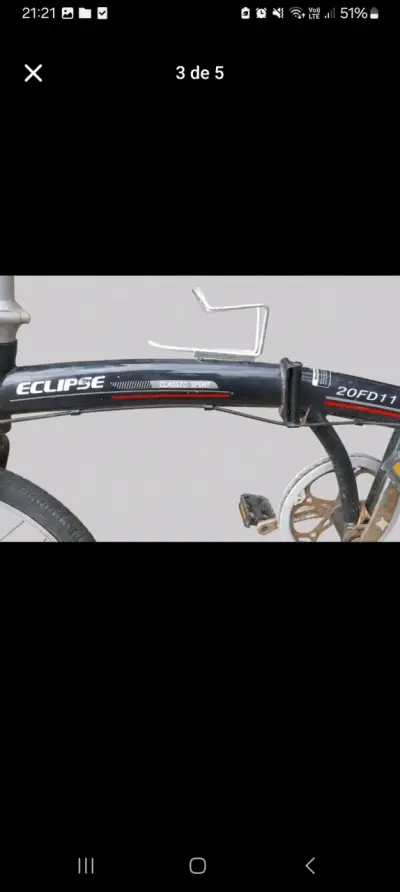 Bicicleta plegable - miniatura 3
