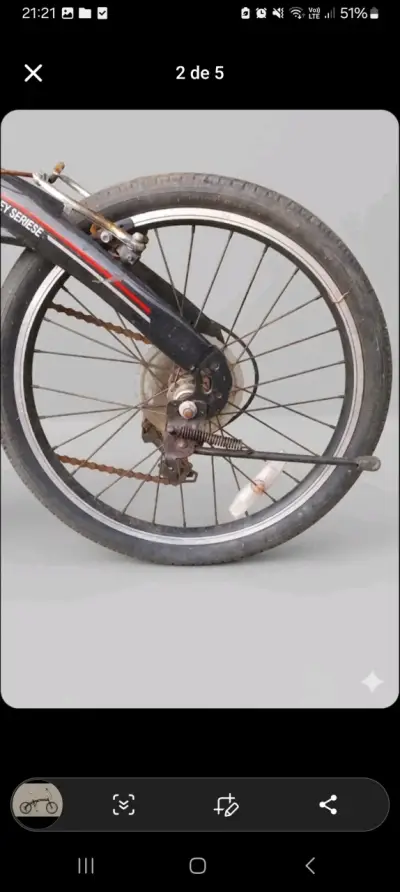 Bicicleta plegable - miniatura 4