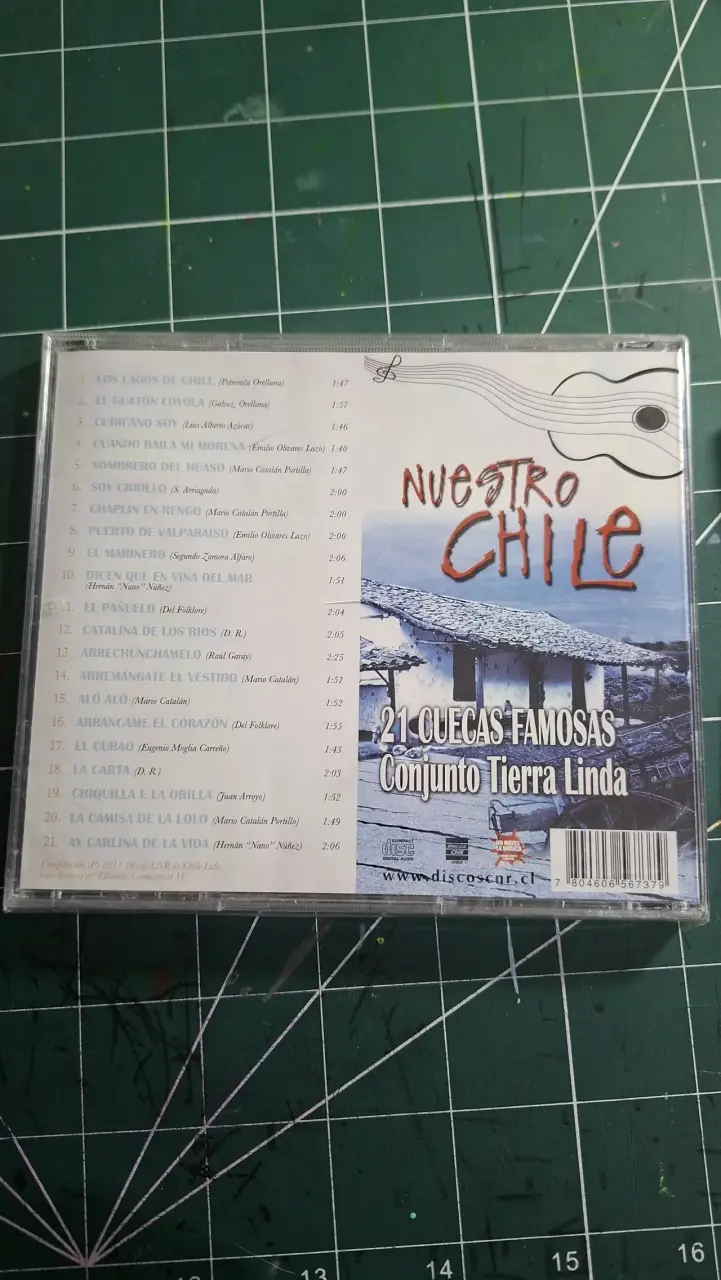 Cd's Los grandes de Chile vol. 1 y 2 + 21 Cuecas - 2