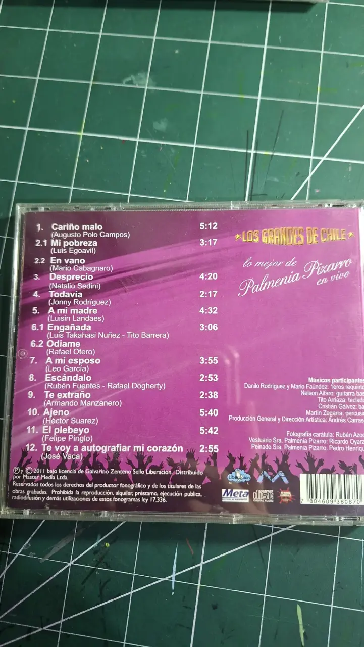 Cd's Los grandes de Chile vol. 1 y 2 + 21 Cuecas - 4