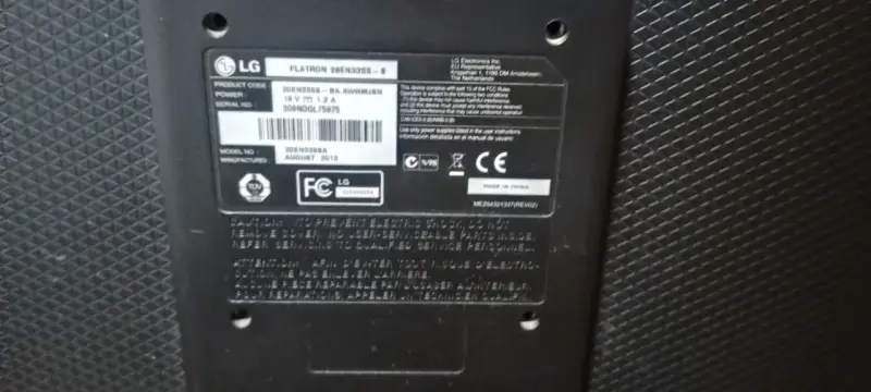 LG Flatron 20EN33SS-B 20 pulgadas - 2