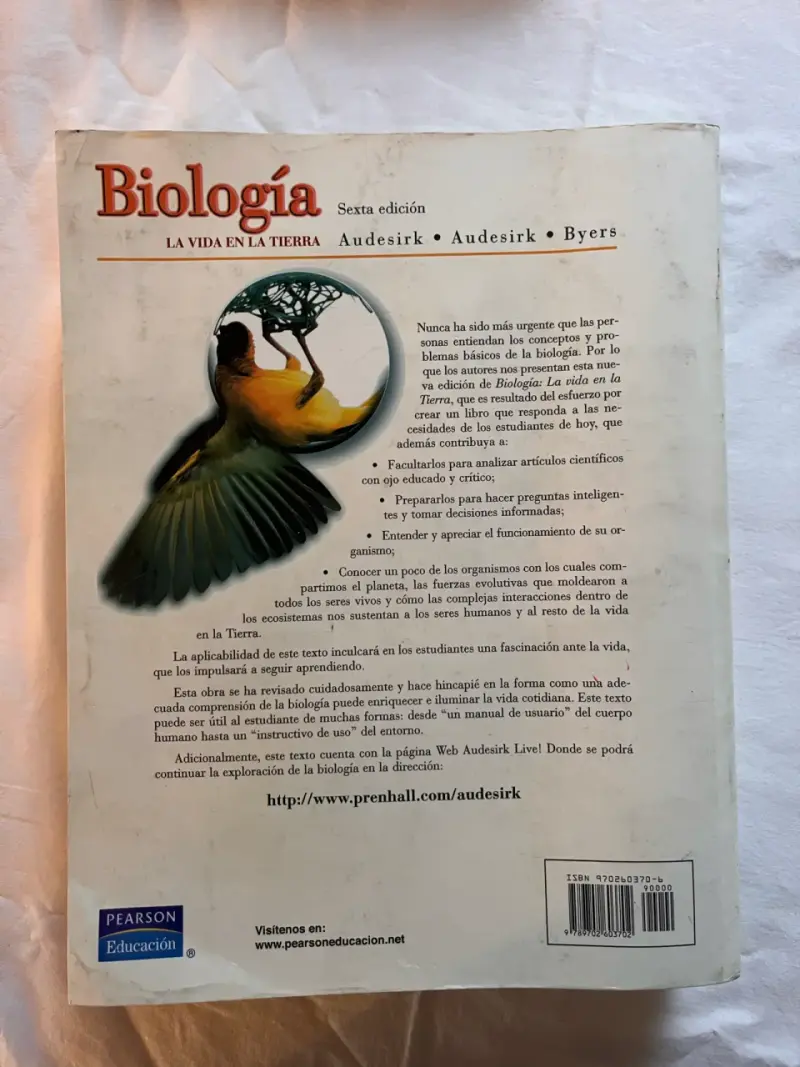 Libro Biología: La vida en la tierra - 2