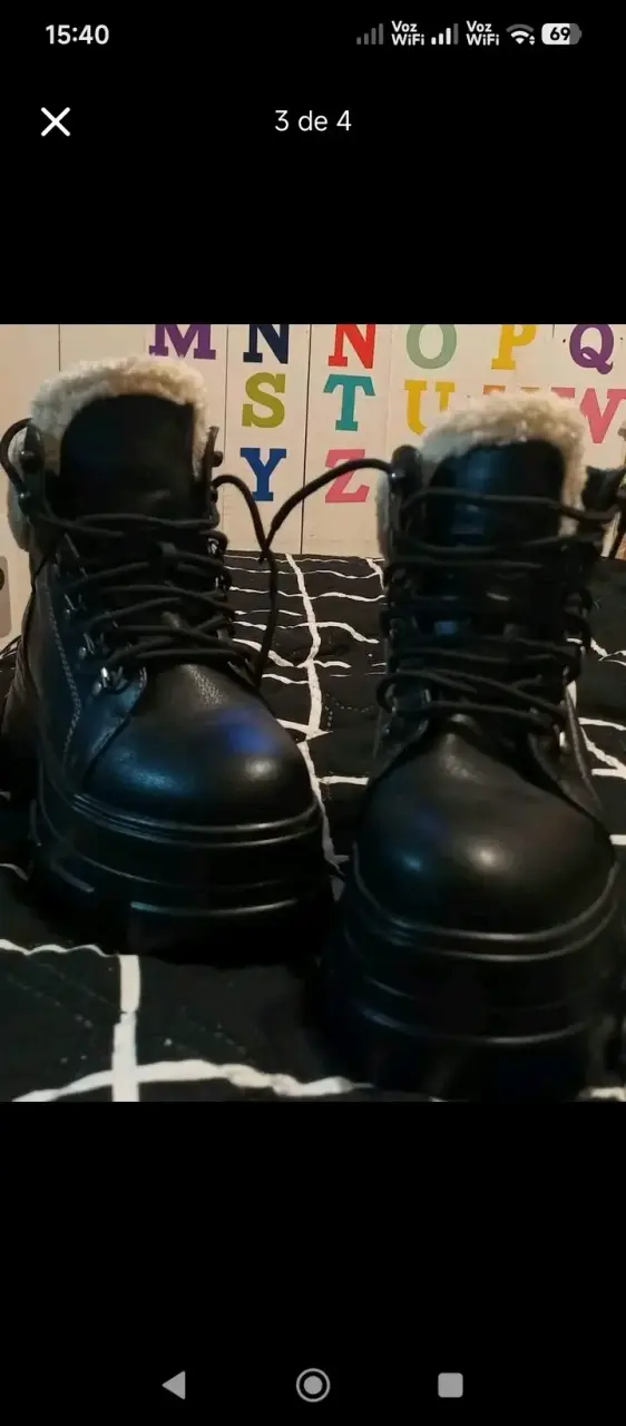 Botines de cuerina - 2