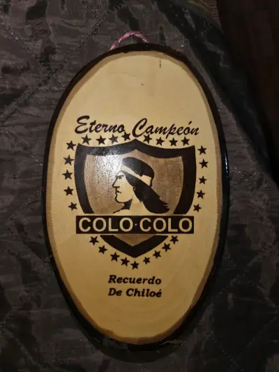 Cuadro Colo-Colo de madera - miniatura 1