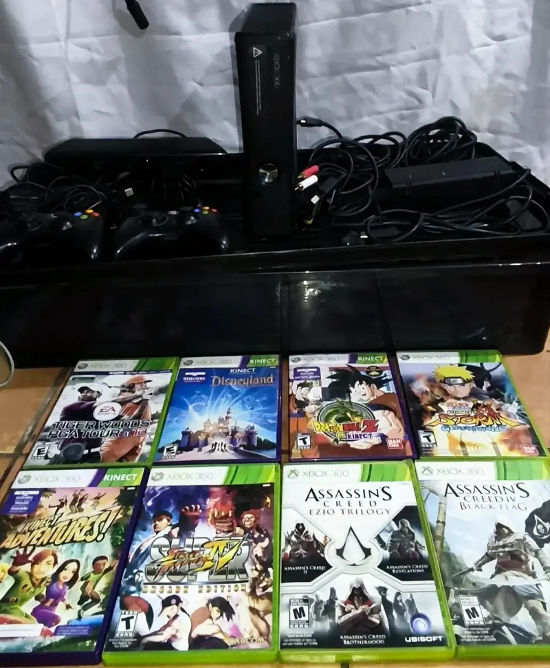 Xbox 369 + Kinect+juegos - 1