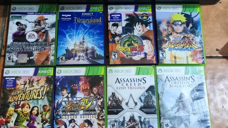 Xbox 369 + Kinect+juegos - 5
