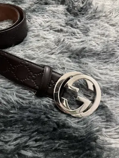 Gucci doble GG brown - miniatura 3