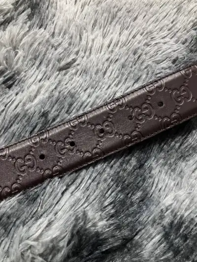 Gucci doble GG brown - miniatura 6