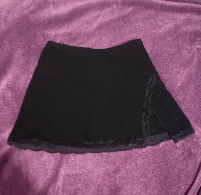 faldita negra de shein dazy - miniatura 1