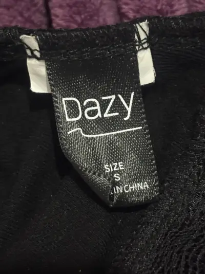 faldita negra de shein dazy - miniatura 3