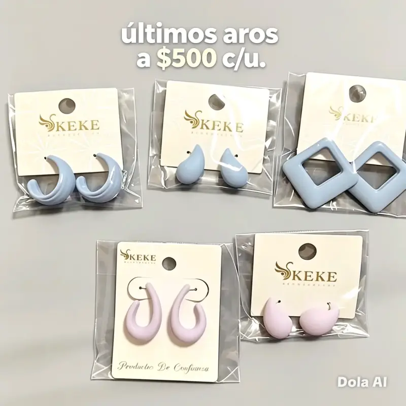 Hermosos aros de fantasía - 3