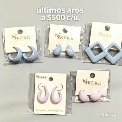 Hermosos aros de fantasía - miniatura 3