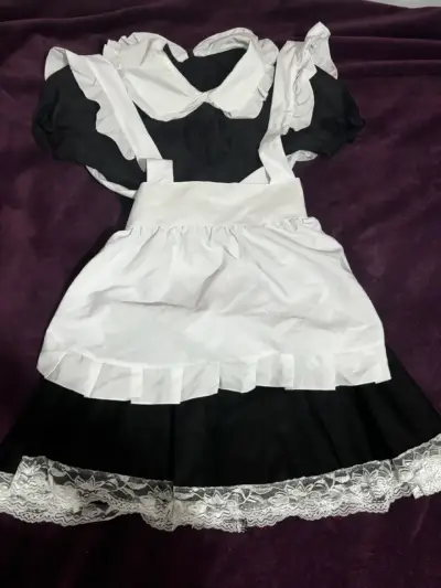 disfraz traje maid - miniatura 1