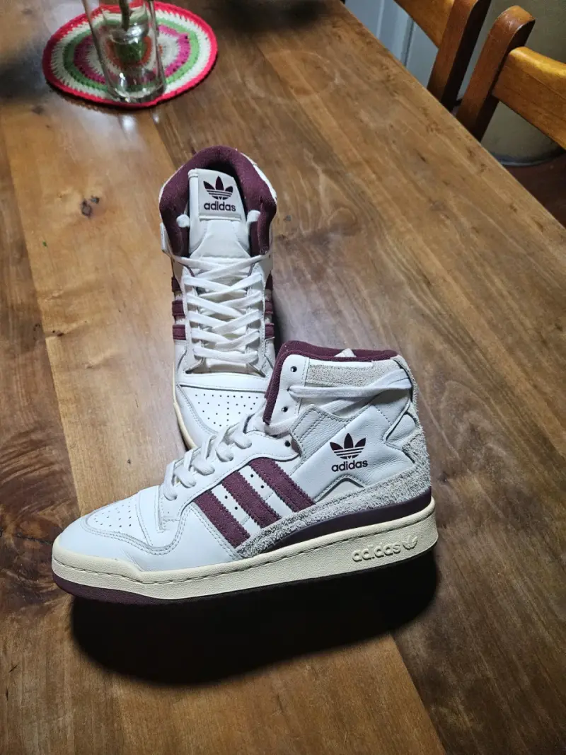 Zapatillas Adidas Forum 84 High en color Off White - 2
