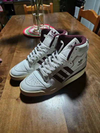Zapatillas Adidas Forum 84 High en color Off White - miniatura 4