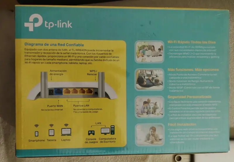 Router Inalámbrico TP-Link TL - 2