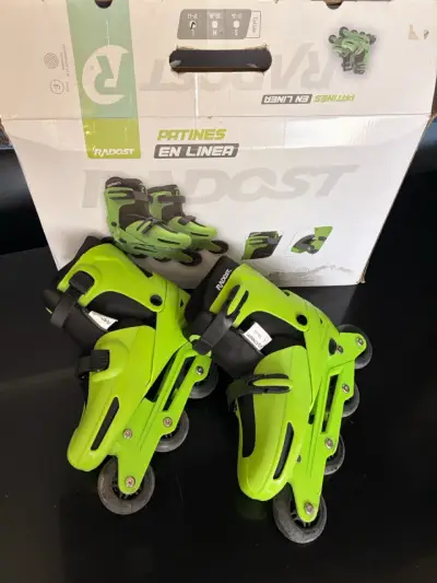 Patines casi nuevos  1 uso talla 39-42 - miniatura 1