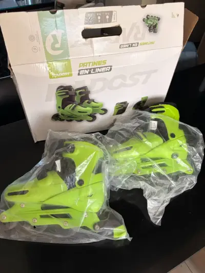 Patines casi nuevos  1 uso talla 39-42 - miniatura 2