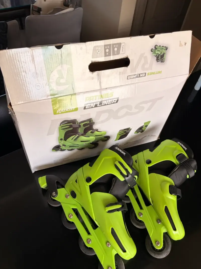 Patines casi nuevos  1 uso talla 39-42 - 6