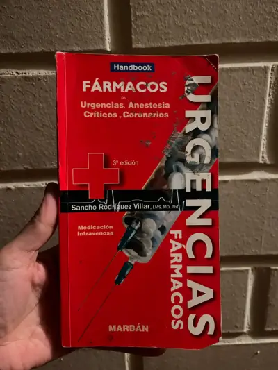 Libro Fármacos urgencias - miniatura 1