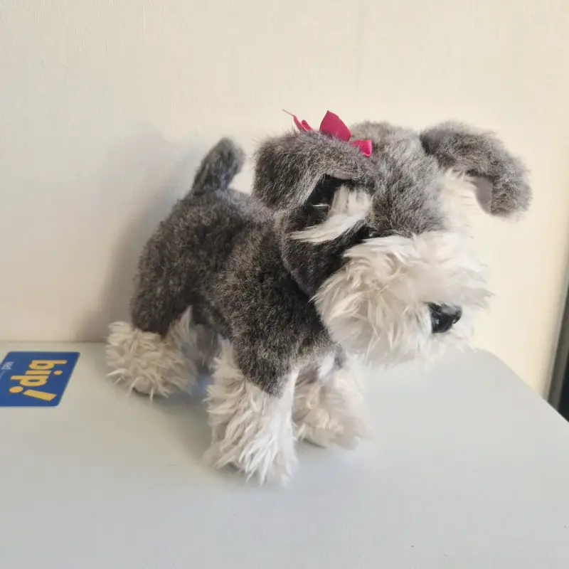 Perrito schnauzer de peluche - 2