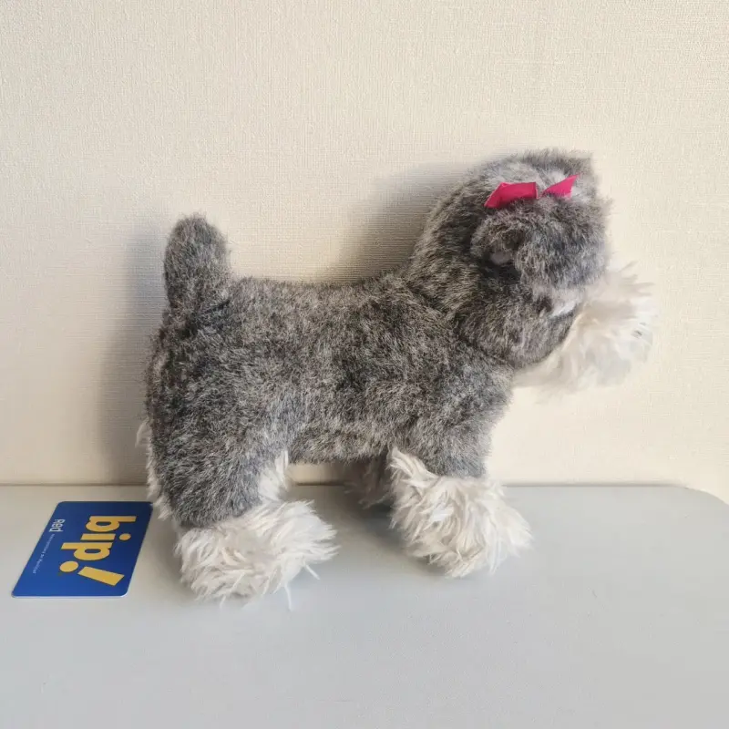 Perrito schnauzer de peluche - 3