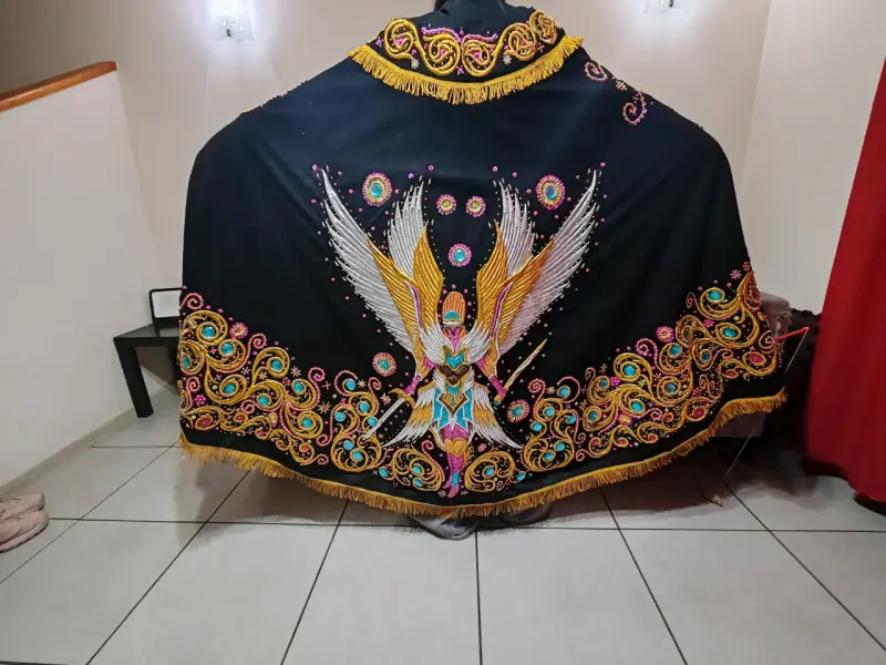 Capa de gala baile diablada - 1