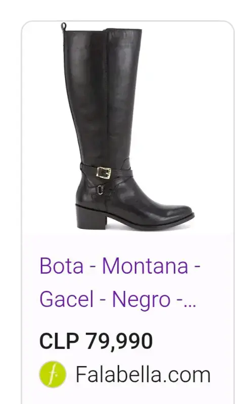 Botas Gacel talla 35 - 1