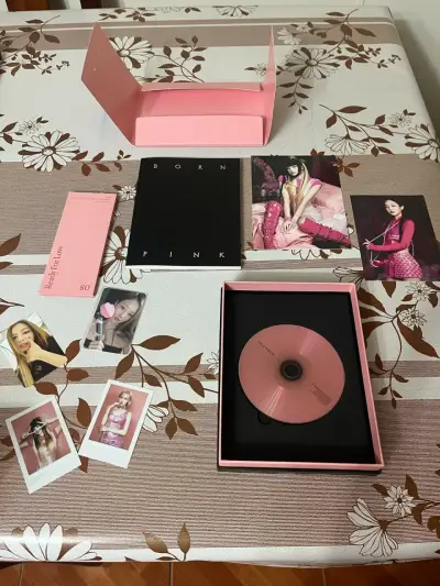 Blackpink album Born Pink ver. negra - miniatura 3