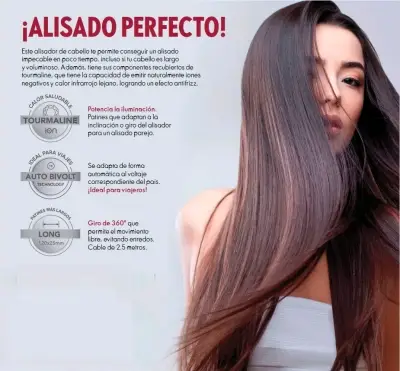 Alisador pelo GA.MA Elegance Bella Tourmaline Red - miniatura 2