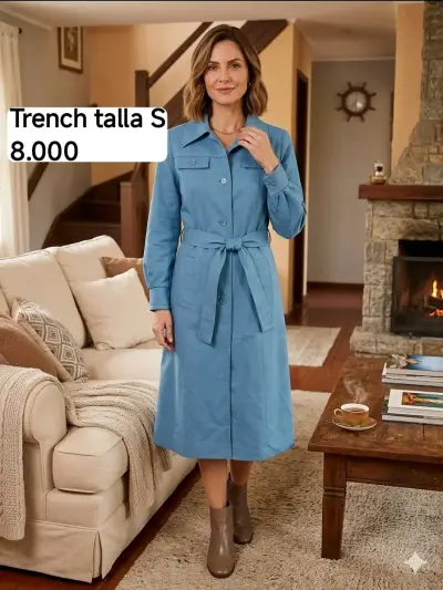 Trench celeste - miniatura 1