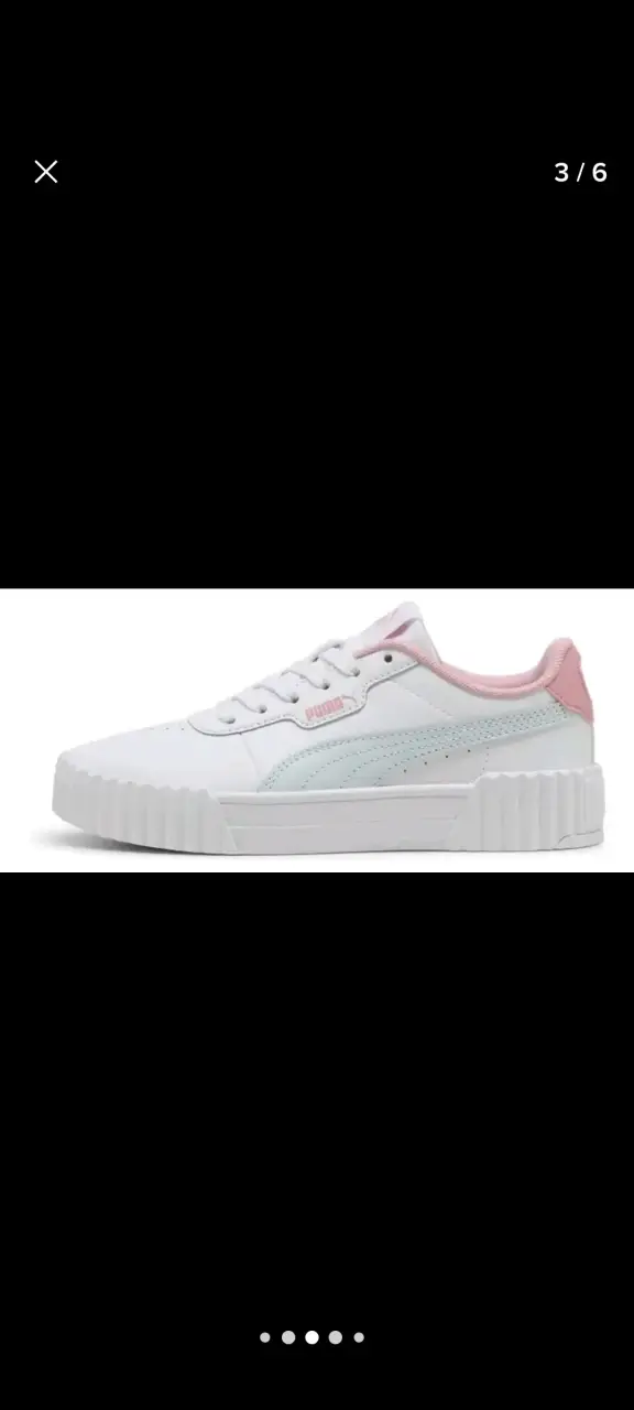 Zapatilla puma carina puma 3.0 Jr rosa - 1