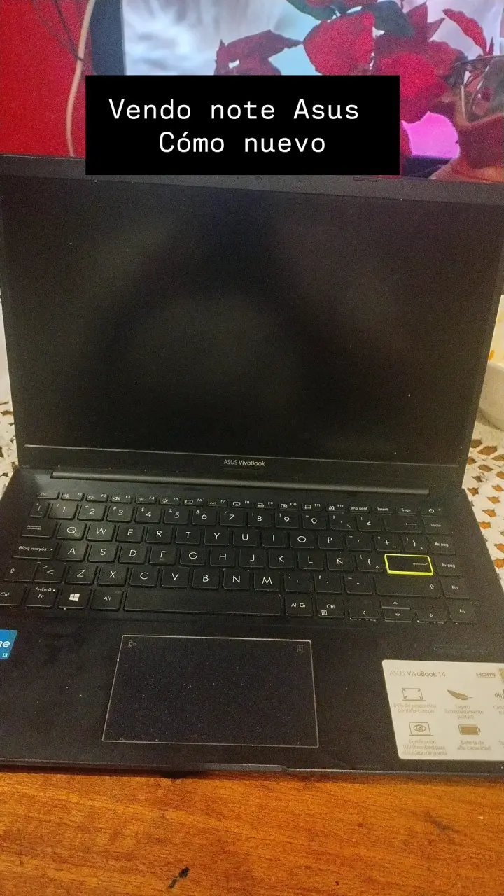 Vendo notebook asus