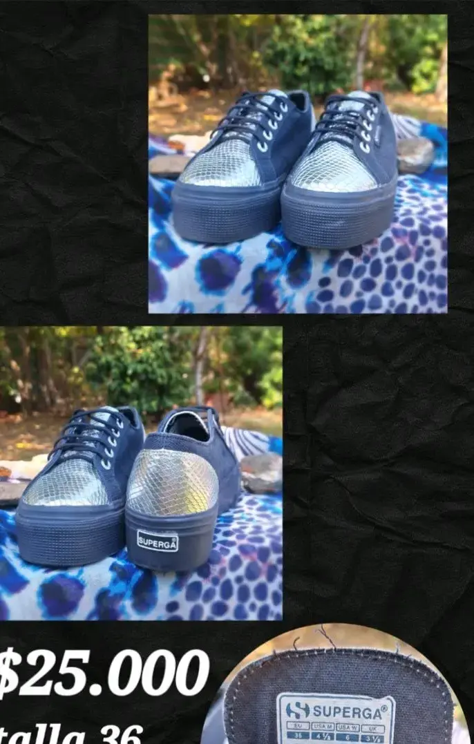 Zapatillas sin uso