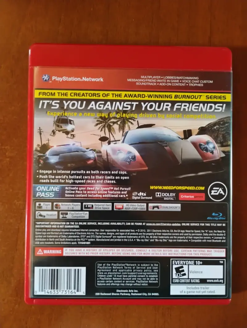 Need for Speed Hot Pursuit PS3 - 2
