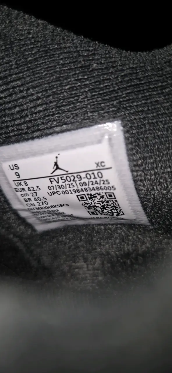 Jordan 4 Black cat 9US og - 1
