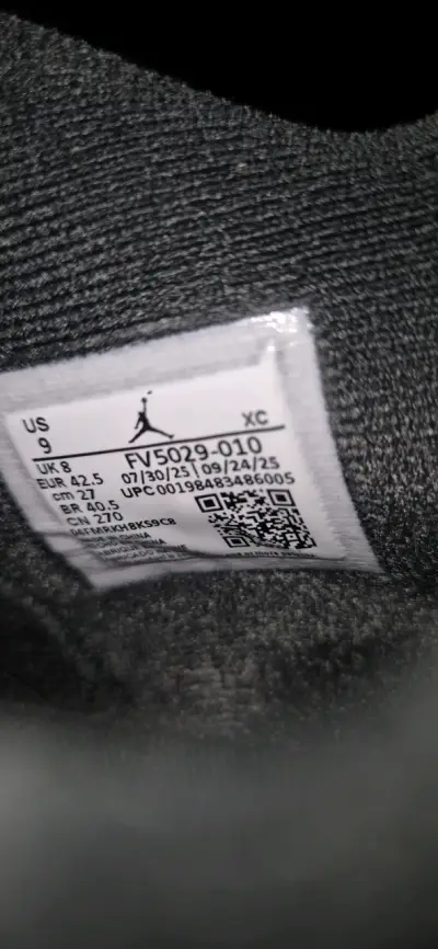 Jordan 4 Black cat 9US og - miniatura 1
