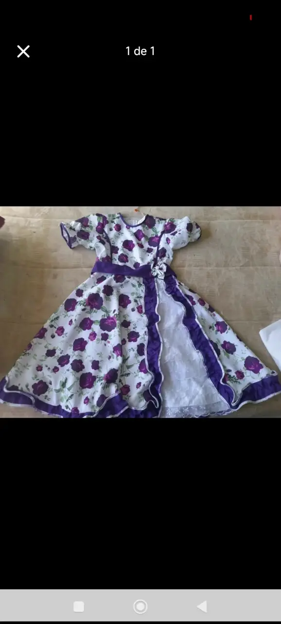 Vestido cueca