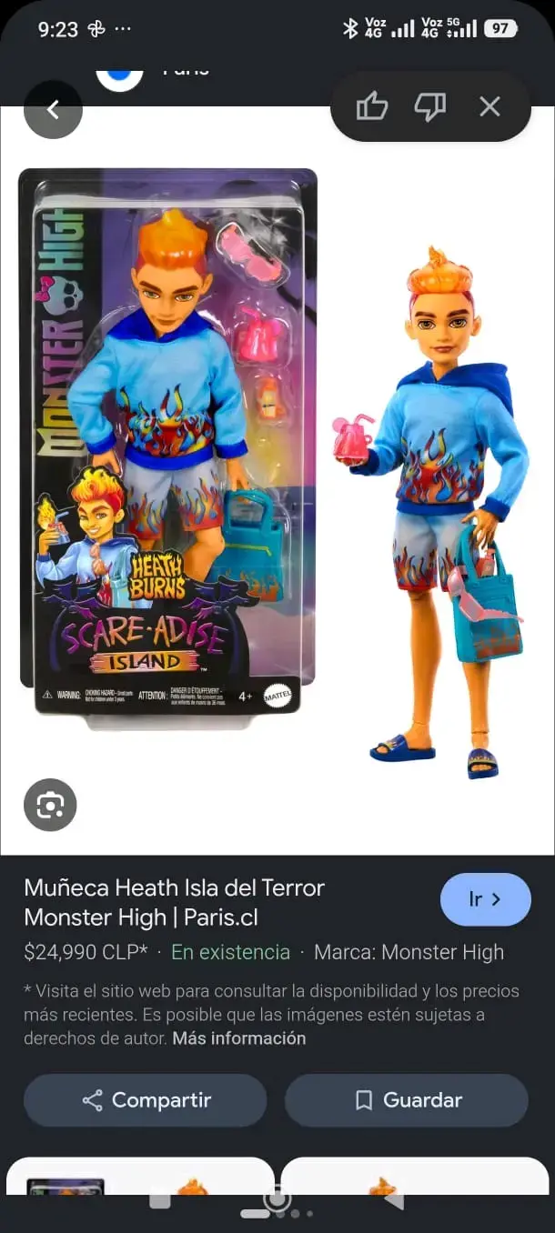 Muñeco heath monster high - 4