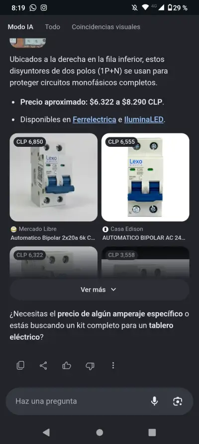 Interruptor automático tetrapolar - miniatura 2