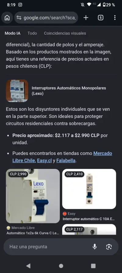 Interruptor automático tetrapolar - miniatura 4