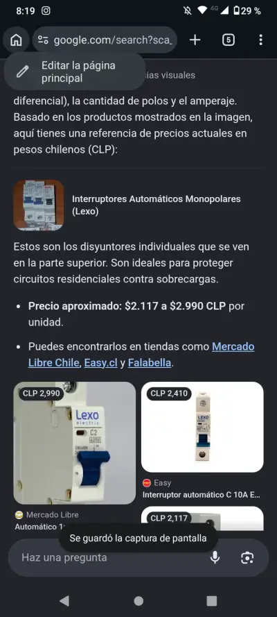 Interruptor automático tetrapolar - miniatura 5