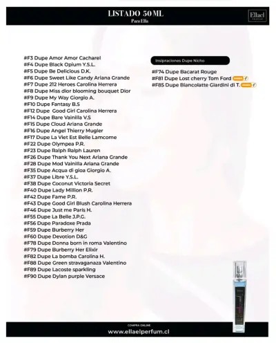 Perfume dupe hombre y mujer - miniatura 3