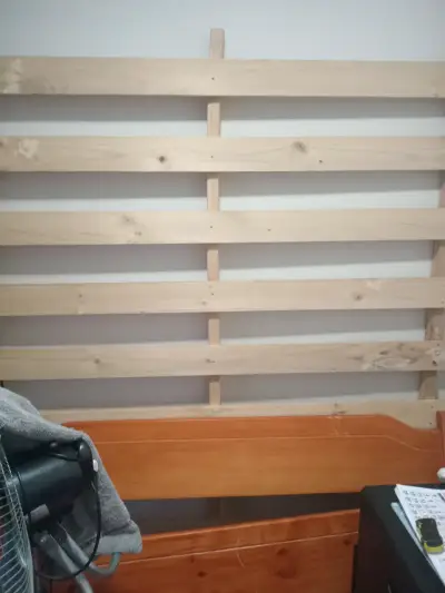 Repasldo y base d cama 2 plazas - miniatura 1