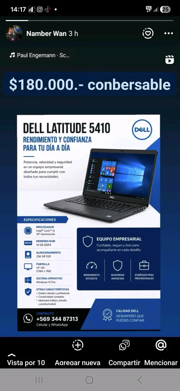 Notebook Dell